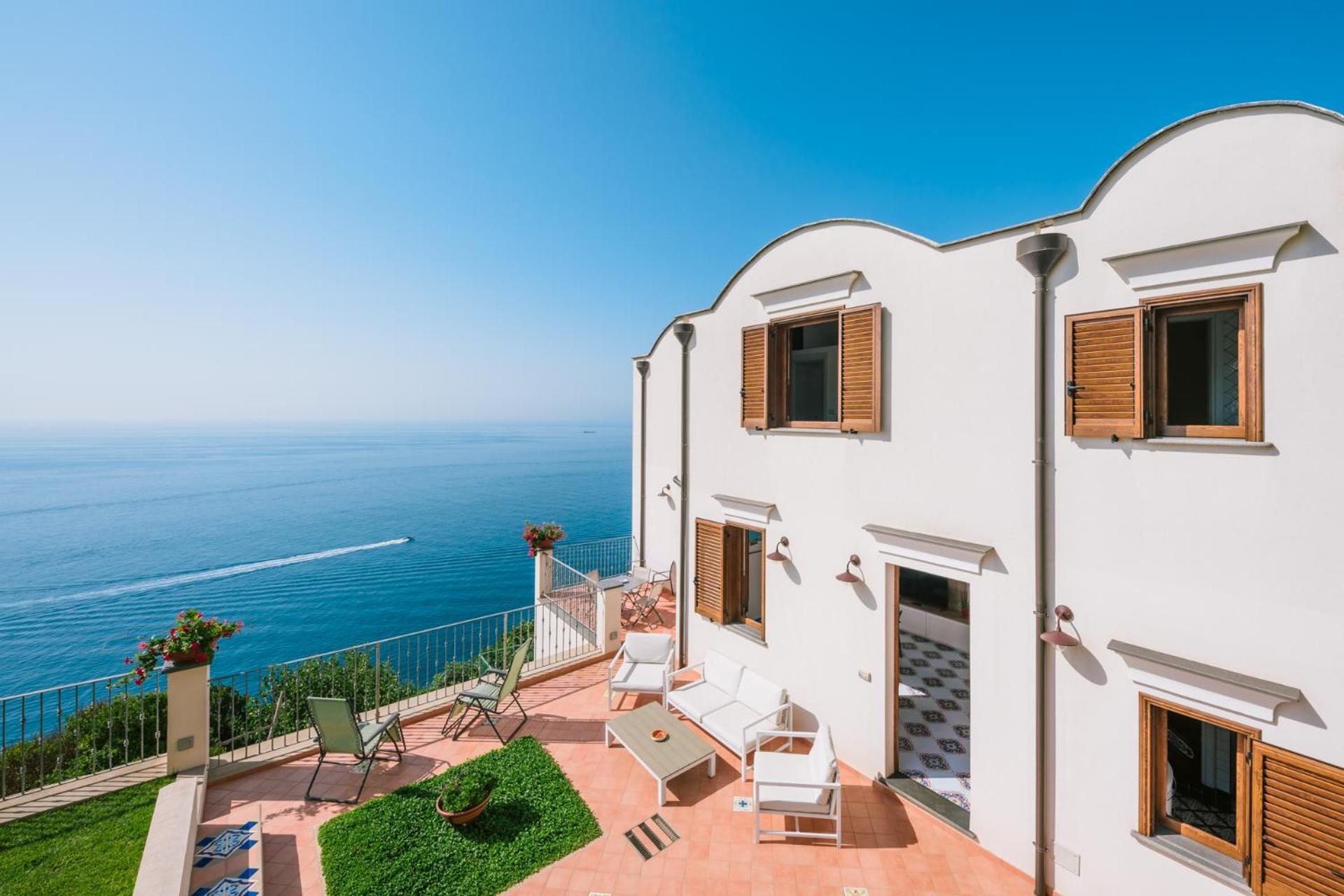 Alone Amalfi Villa Exteriör bild